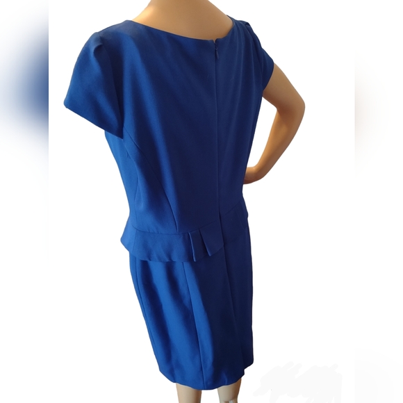Tahari Arthur S. Levine blue dress - Picture 3 of 4